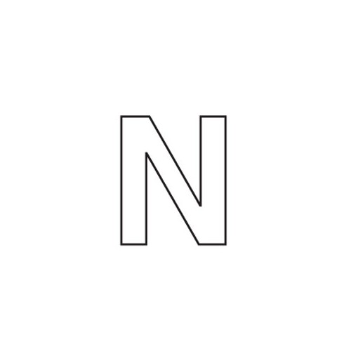 80mm Adhesive Registration N White image #1