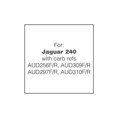 Carburettor Rebuild Kit Set - HS6 image #1