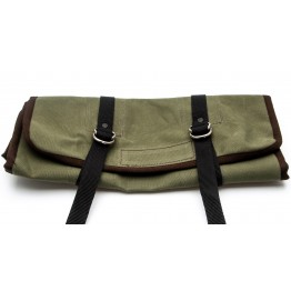 Canvas Tool Roll With Holden Logo Green - Holds 14 tools